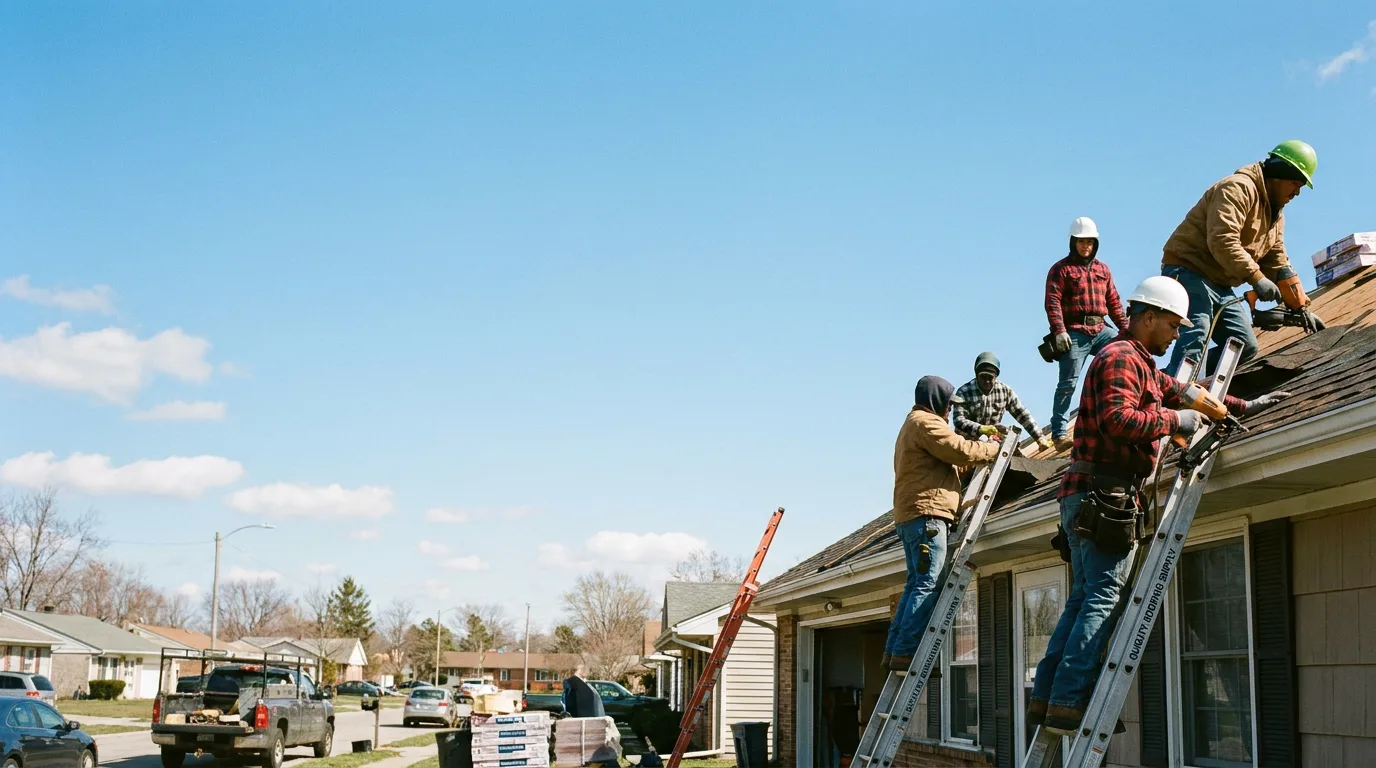 Roofing in Lecompte, LA near me